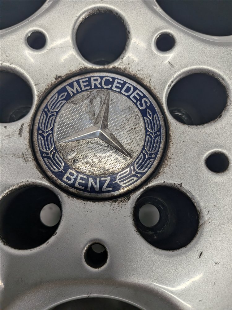 Thumbnail 4: 2012-2015 MERCEDES SLK250 (R172) 17X7.5 5 SPOKE SILVER ALLOY WHEEL RIM ET42