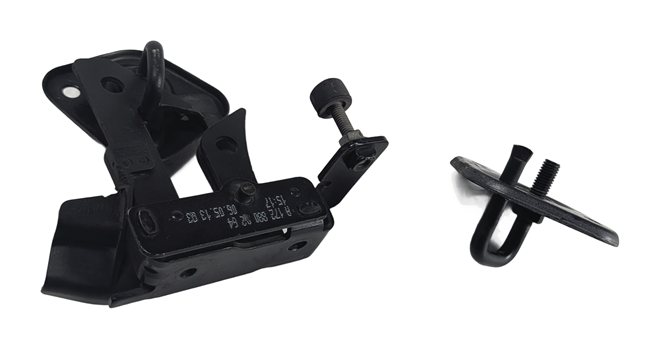 Thumbnail 3: 2013 MERCEDES SLK 250 (R172) FRONT HOOD LID LOCK LATCH w/ SAFETY CATCH