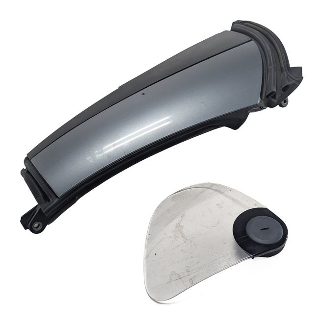 2013 MERCEDES SLK 250 (R172) LEFT DRIVER C PILLAR MOLDING TRIM (Silver)