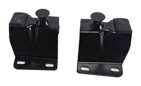 Thumbnail 2: 2013 MERCEDES SLK 250 (R172) LEFT/RIGHT TRUNK LID CATCH SUPPORT BRACKET SET/2