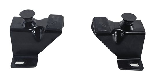 Thumbnail 5: 2013 MERCEDES SLK 250 (R172) LEFT/RIGHT TRUNK LID CATCH SUPPORT BRACKET SET/2