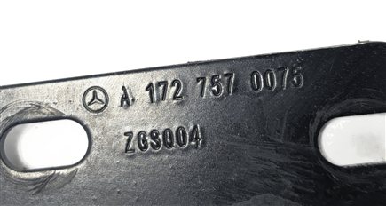 Thumbnail 8: 2013 MERCEDES SLK 250 (R172) LEFT/RIGHT TRUNK LID CATCH SUPPORT BRACKET SET/2