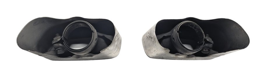 Thumbnail 7: 2013 MERCEDES SLK 250 (R172) REAR LEFT/RIGHT MUFFLER EXHAUST TIP TRIM SET/2