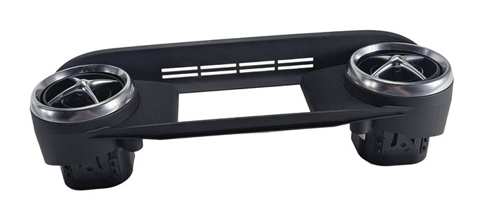 Thumbnail 2: 2013 MERCEDES SLK 250 (R172) FRONT CENTER DASH HEAT AIR AC VENT SET/2 (Black)