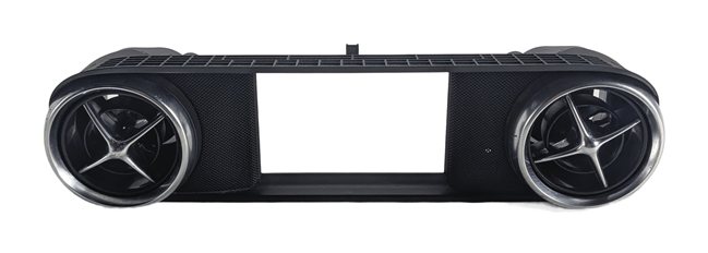 Thumbnail 3: 2013 MERCEDES SLK 250 (R172) FRONT CENTER DASH HEAT AIR AC VENT SET/2 (Black)