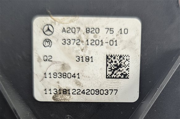 Thumbnail 5: 2013 MERCEDES SLK 250 (R172) CONVERTIBLE HARDTOP ROOF TOP CONTROL SWITCH