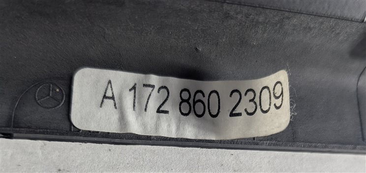 Thumbnail 6: 2013 MERCEDES SLK 250 (R172) REAR LEFT ROLL BAR TRIM COVER w/SPEAKER GRILLE