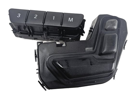 Thumbnail 3: 2013 MERCEDES SLK 250 (R172) FRONT RIGHT PASSENGER SEAT ADJUST SWITCH w/MEMORY