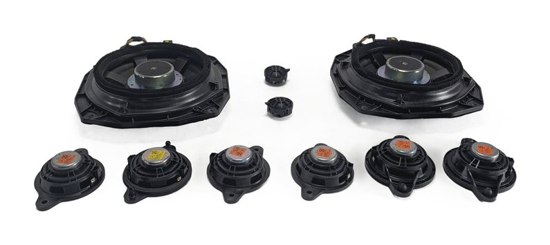 Thumbnail 2: 2013 MERCEDES SLK 250 (R172) PREMIUM SOUND AUDIO SYSTEM SPEAKER SET/10
