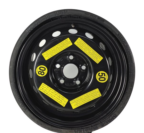 2004-2017 VW TOUAREG AUDI Q7 (4L) 18x6-1/2 COLLAPSIBLE SPARE TIRE WHEEL RIM
