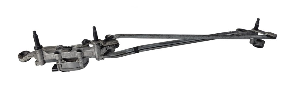 Thumbnail 2: 2007-2015 AUDI Q7 (4L) FRONT WINDSHIELD WIPER MOTOR w/ LINKAGE