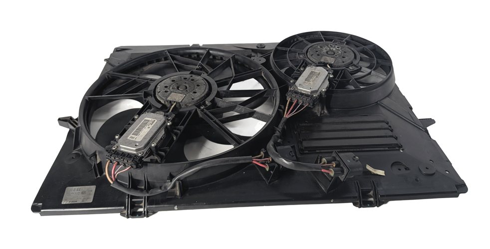 Thumbnail 2: 11-15 AUDI Q7 (4L) 3.0L ENGINE RADIATOR COOLING FAN (FOR MODELS w/ HITCH OPTION)