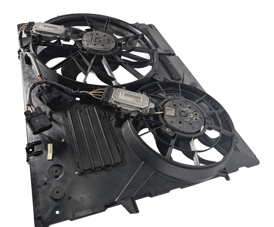 Thumbnail 3: 11-15 AUDI Q7 (4L) 3.0L ENGINE RADIATOR COOLING FAN (FOR MODELS w/ HITCH OPTION)