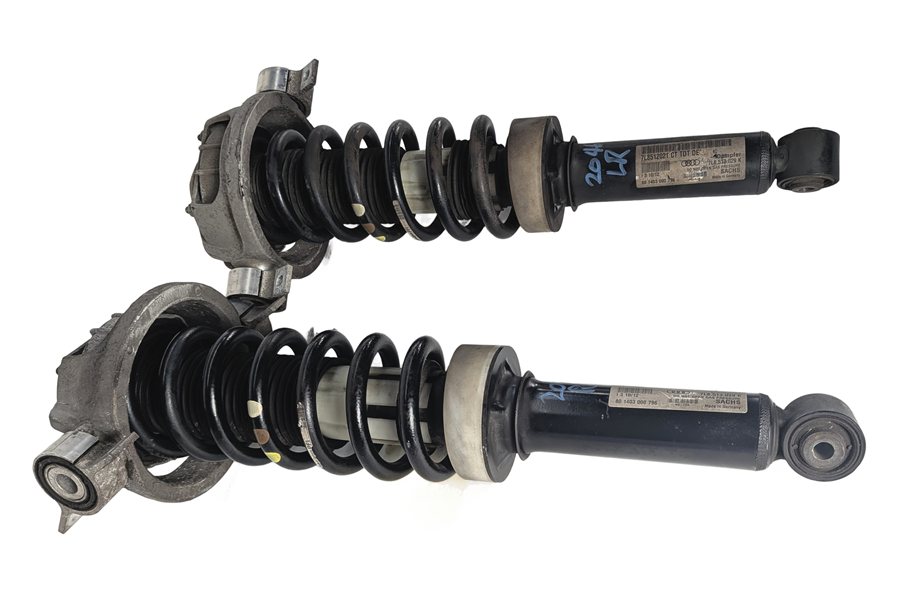 Thumbnail 4: 2007-2015 AUDI Q7 (4L) REAR LEFT & RIGHT SHOCK STRUT SET-2 (COMFORT SUSPENSION)
