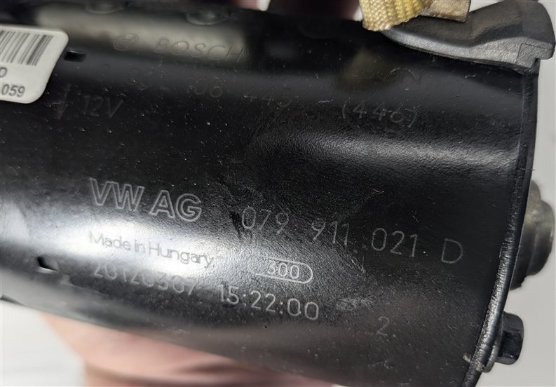 Thumbnail 6: 09-17 AUDI A4 S4 A5 S5 A6 S6 A7 S7 S8 3.0L 3.2L 4.0L 4.2L ENGINE STARTER MOTOR