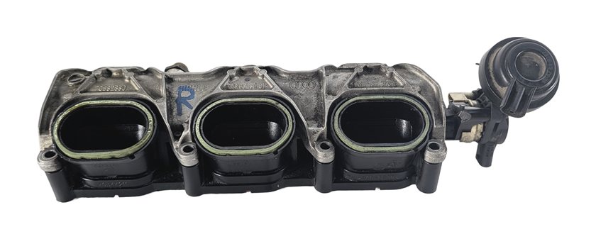 12-17 AUDI A6 A7 Q5 S5 SQ5 (C7 4G8 B8 8T 8R) RIGHT INTAKE MANIFOLD DIFFUSER RAIL