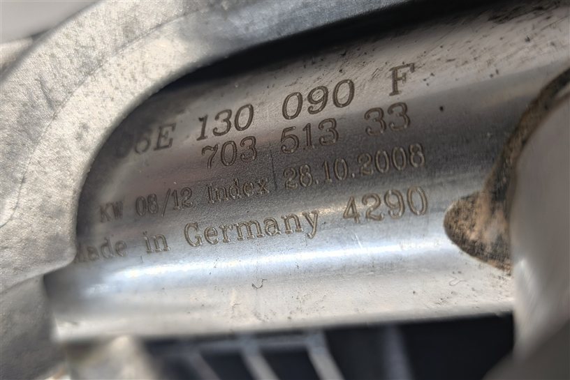 Thumbnail 7: 12-17 AUDI A6 A7 Q5 S5 SQ5 (C7 4G8 B8 8T 8R) RIGHT INTAKE MANIFOLD DIFFUSER RAIL