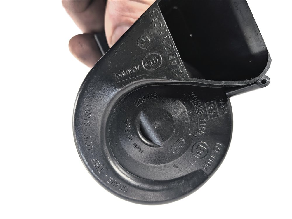 Thumbnail 6: 2007-2015 AUDI Q7 R8 (4L 4S) HIGH & LOW TONE NOTE SIGNAL SAFETY HORN SET-2