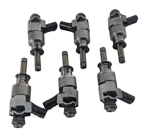 11-15 AUDI Q5 SQ5 Q7 A6 S4 S5 3.0L SUPERCHARGED FUEL INJECTOR SET/6
