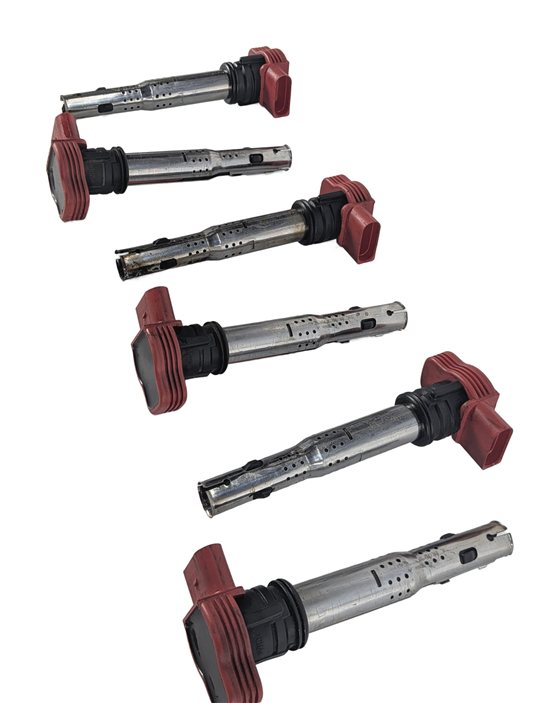 Thumbnail 2: 2005-2017 AUDI A4 S4 A5 S5 A6 S6 A7 A8 Q5 SQ5 Q7 R8 S8 IGNITION COIL SET 6