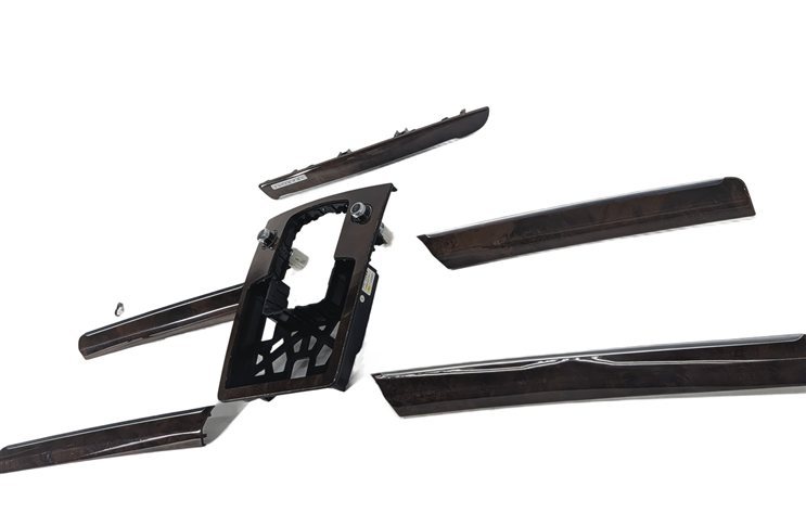 Thumbnail 2: 2012 AUDI Q7 (4L) INTERIOR DASH DOOR CENTER CONSOLE TRIM SET/6 (Walnut)