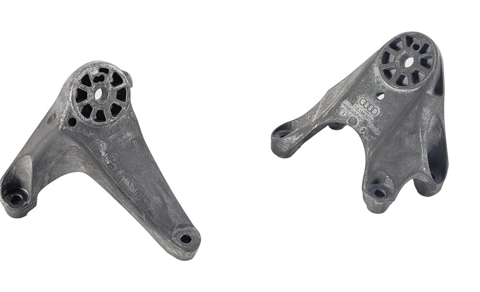 2012 AUDI Q7 (4L) 3.0L SUPER (CJWE) ENGINE MOTOR MOUNT BRACKET LEFT/RIGHT SET/2