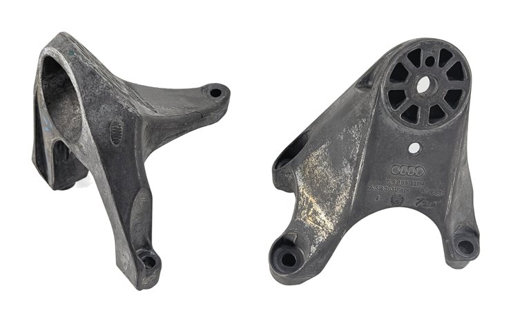 Thumbnail 2: 2012 AUDI Q7 (4L) 3.0L SUPER (CJWE) ENGINE MOTOR MOUNT BRACKET LEFT/RIGHT SET/2