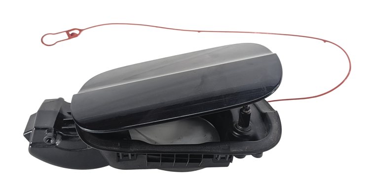 Thumbnail 4: 2010-2015 AUDI Q7 (4L) FUEL TANK DOOR LID COVER TRIM w/ HOUSING (Blue)