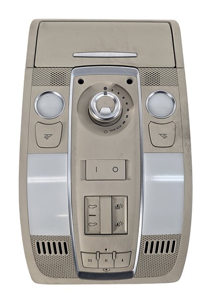 Thumbnail 2: 2007-2015 AUDI Q7 (4L) FRONT DOMELIGHT READING COURTESY DOME LIGHT LAMP (Beige)
