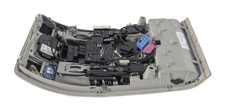 Thumbnail 5: 2007-2015 AUDI Q7 (4L) FRONT DOMELIGHT READING COURTESY DOME LIGHT LAMP (Beige)