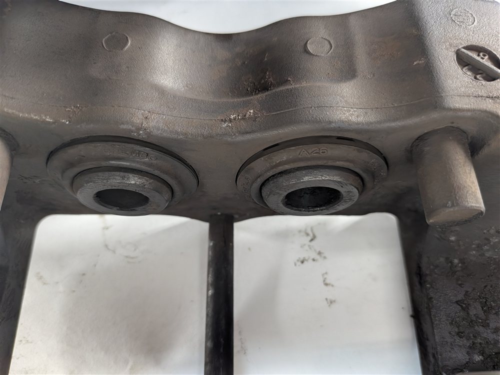 Thumbnail 4: 04-15 VW TOUAREG AUDI Q7 4L REAR LEFT & RIGHT ABS DISC BRAKE CALIPER SET2 BREMBO