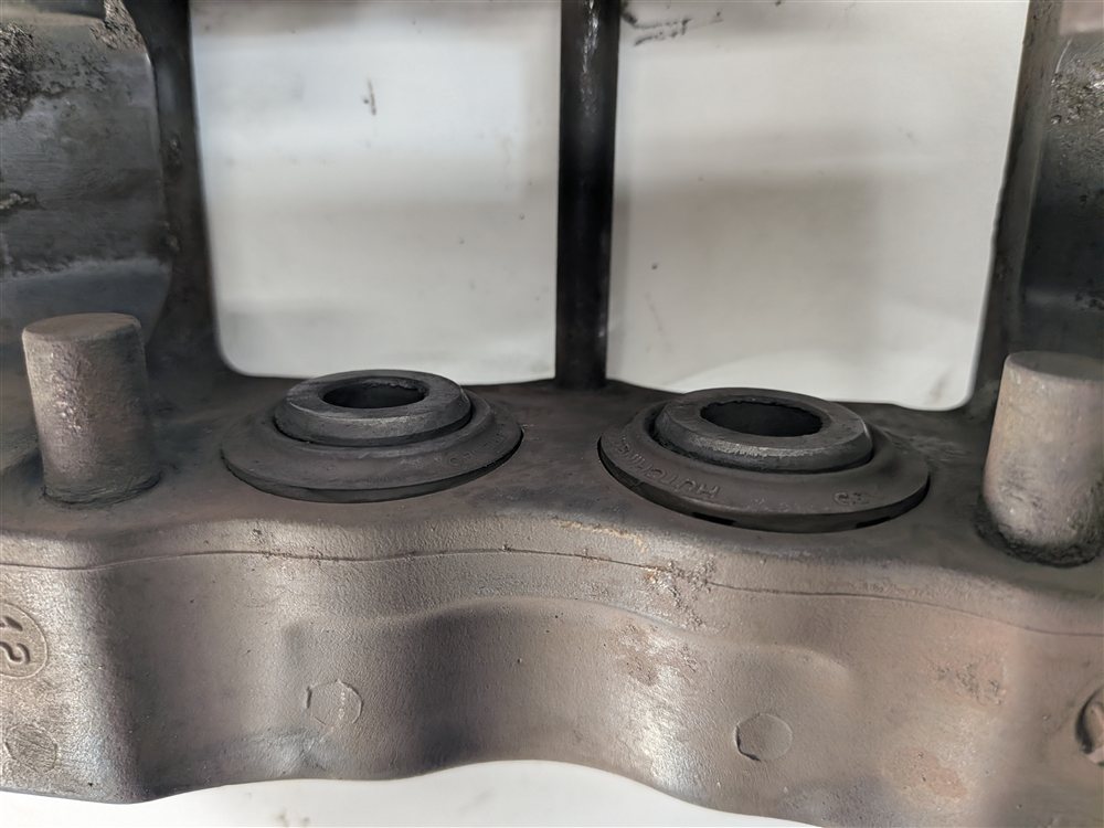 Thumbnail 6: 04-15 VW TOUAREG AUDI Q7 4L REAR LEFT & RIGHT ABS DISC BRAKE CALIPER SET2 BREMBO
