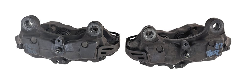 Thumbnail 7: 04-15 VW TOUAREG AUDI Q7 4L REAR LEFT & RIGHT ABS DISC BRAKE CALIPER SET2 BREMBO