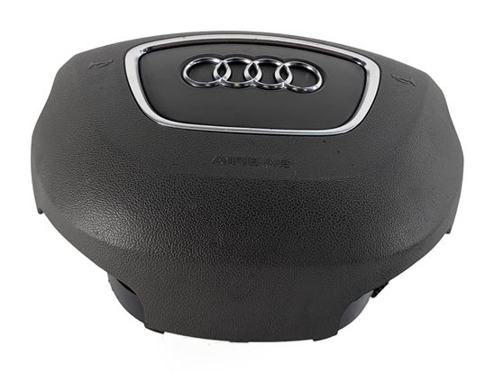 Thumbnail 3: 2011-2015 AUDI Q7 (4L) LEFT DRIVER STEERING WHEEL SRS AIRBAG AIR BAG (BLACK)