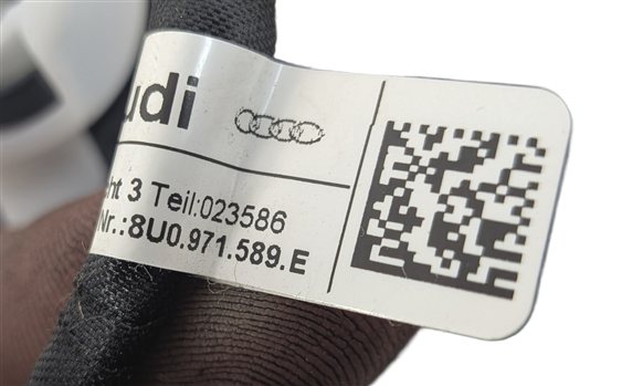 Thumbnail 8: 2011-2015 AUDI Q7 (4L) LEFT DRIVER STEERING WHEEL SRS AIRBAG AIR BAG (BLACK)