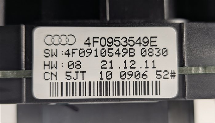 Thumbnail 11: 2009-2015 AUDI Q7 (4L) STEERING COLUMN BLINKER WIPER CRUISE COMBINATION SWITCH