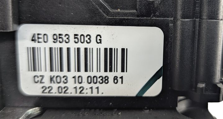 Thumbnail 12: 2009-2015 AUDI Q7 (4L) STEERING COLUMN BLINKER WIPER CRUISE COMBINATION SWITCH