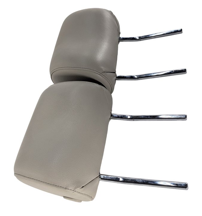 Thumbnail 3: 2008-2015 AUDI A6 S6 Q7 C6 (4L) FRONT LEFT & RIGHT SEAT HEADREST SET (Beige)