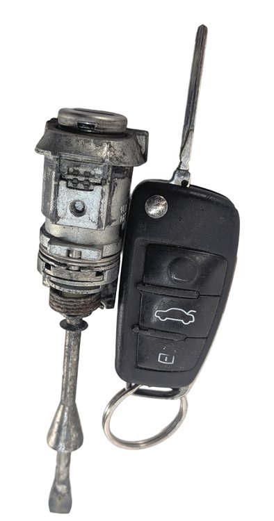 Thumbnail 14: 2012 AUDI Q7 (4L) 3.0L (CJWE) SPEEDOMETER ECM COMPUTER KEY IMMOBILIZER SET
