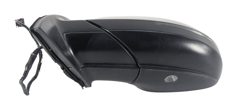 Thumbnail 6: 10-12 AUDI Q7 (4L) LEFT DRIVER P-FOLD AUTODIM MEMORY DOOR MIRROR (Blue)