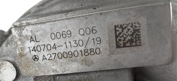 Thumbnail 7: 2013-2020 MERCEDES B250 CLA250 GLA250 (C117 W156 W246) 2.0L ENGINE TURBOCHARGER