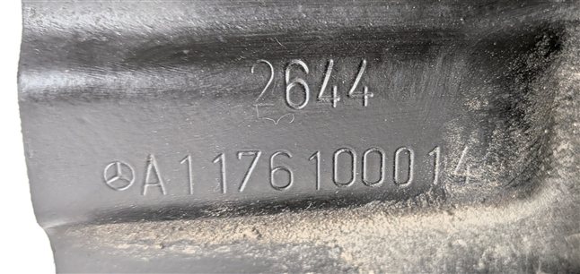Thumbnail 7: 2014-2020 MERCEDES CLA GLA CLASS (C117 X156) REAR BUMPER REINFORCEMENT BAR BRACE