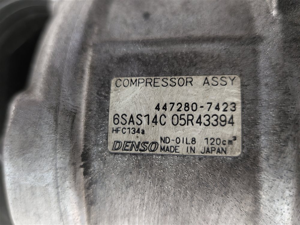 Thumbnail 8: 14-16 MERCEDES B250 CLA250 CLA45 (C117 W246) AC AIR CONDITIONING COMPRESSOR PUMP