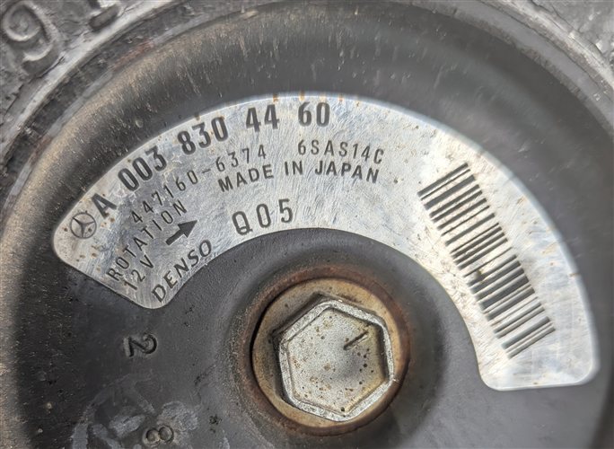 Thumbnail 9: 14-16 MERCEDES B250 CLA250 CLA45 (C117 W246) AC AIR CONDITIONING COMPRESSOR PUMP