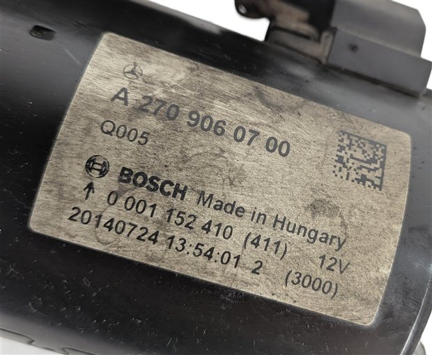 Thumbnail 6: 2013-2020 MERCEDES B250 CLA GLA CLASS (C117 W156 W246) ENGINE STARTER MOTOR
