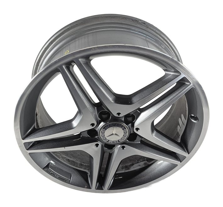 Thumbnail 2: 14-18 MERCEDES CLA250 B250 (C117 W246) 18X7.5 AMG 10 SPOKE ALLOY WHEEL RIM ET52