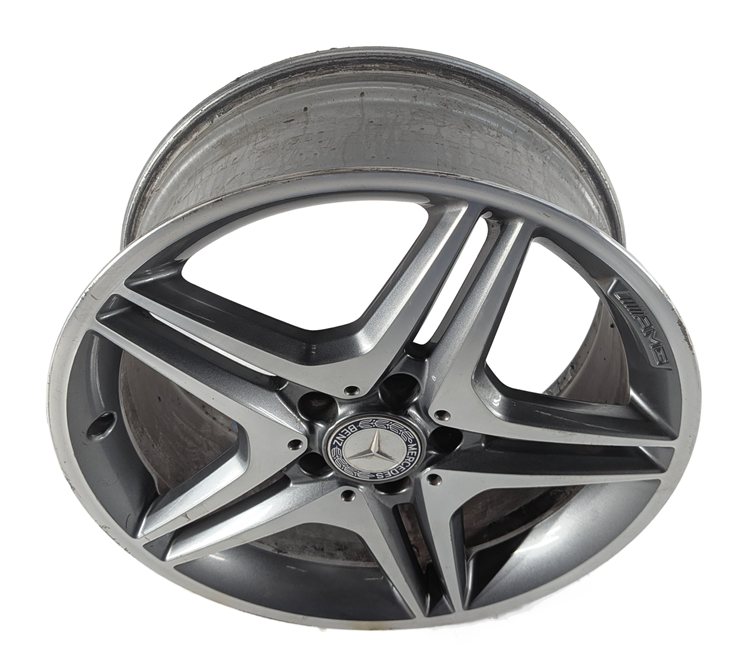 Thumbnail 2: 14-18 MERCEDES CLA250 B250 (C117 W246) 18X7.5 AMG 10 SPOKE ALLOY WHEEL RIM ET52
