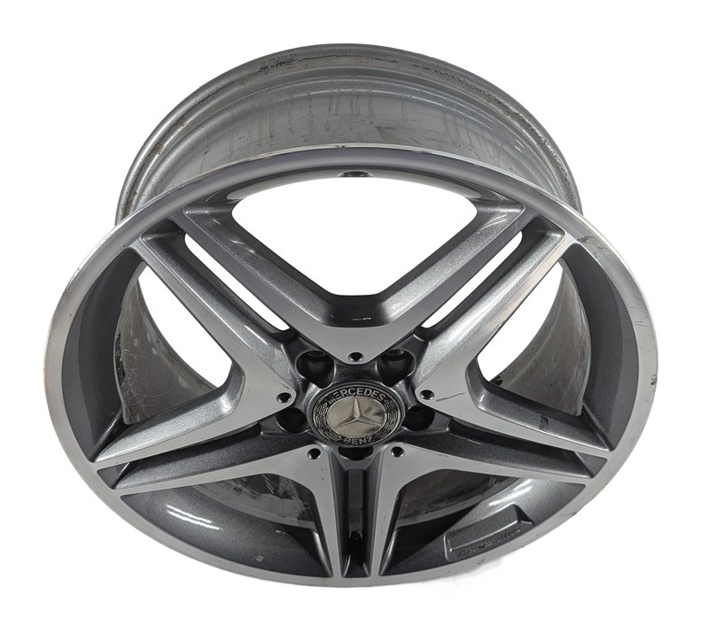 Thumbnail 2: 14-18 MERCEDES CLA250 B250 (C117 W246) 18X7.5 AMG 10 SPOKE ALLOY WHEEL RIM ET52