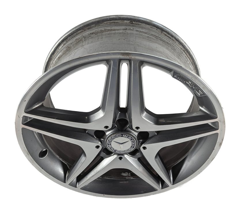 Thumbnail 2: 14-18 MERCEDES CLA250 B250 (C117 W246) 18X7.5 AMG 10 SPOKE ALLOY WHEEL RIM ET52