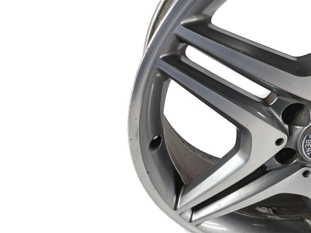 Thumbnail 7: 14-18 MERCEDES CLA250 B250 (C117 W246) 18X7.5 AMG 10 SPOKE ALLOY WHEEL RIM ET52
